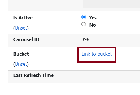 link to bucket