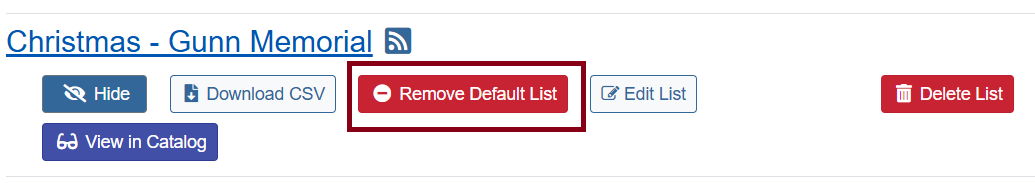 remove default