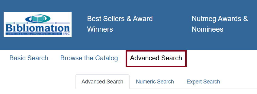 advanced search link
