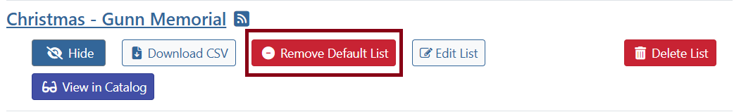 remove default