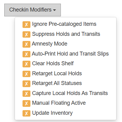 checkin mods