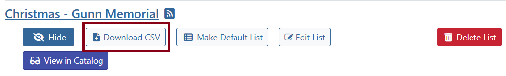 download csv