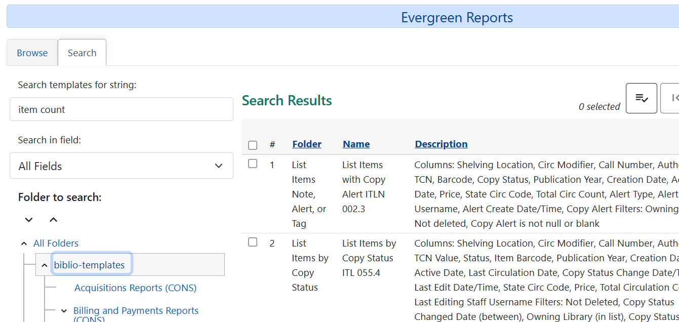 search templates